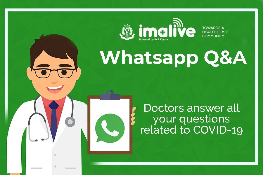 IMAlive COVID19 Whatsapp Q&A  Answers to your questions Part 1